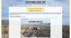 Desktop Screenshot of californiatrailmap.com